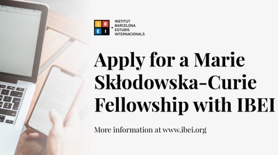 Apply for a Marie Skłodowska-Curie Fellowship with IBEI_2025