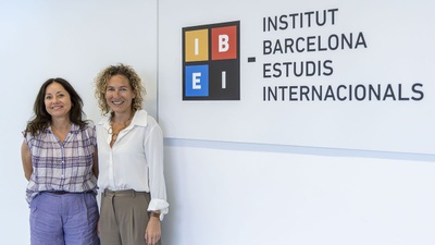 Laia Pellejà, directora de CERCA, visita l'IBEI
