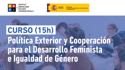 Curso | Política Exterior y Cooperación para el Desarrollo Feminista e Igualdad de Género