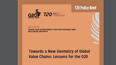 Towards a New Geometry of Global Value Chains: Lessons for the G20